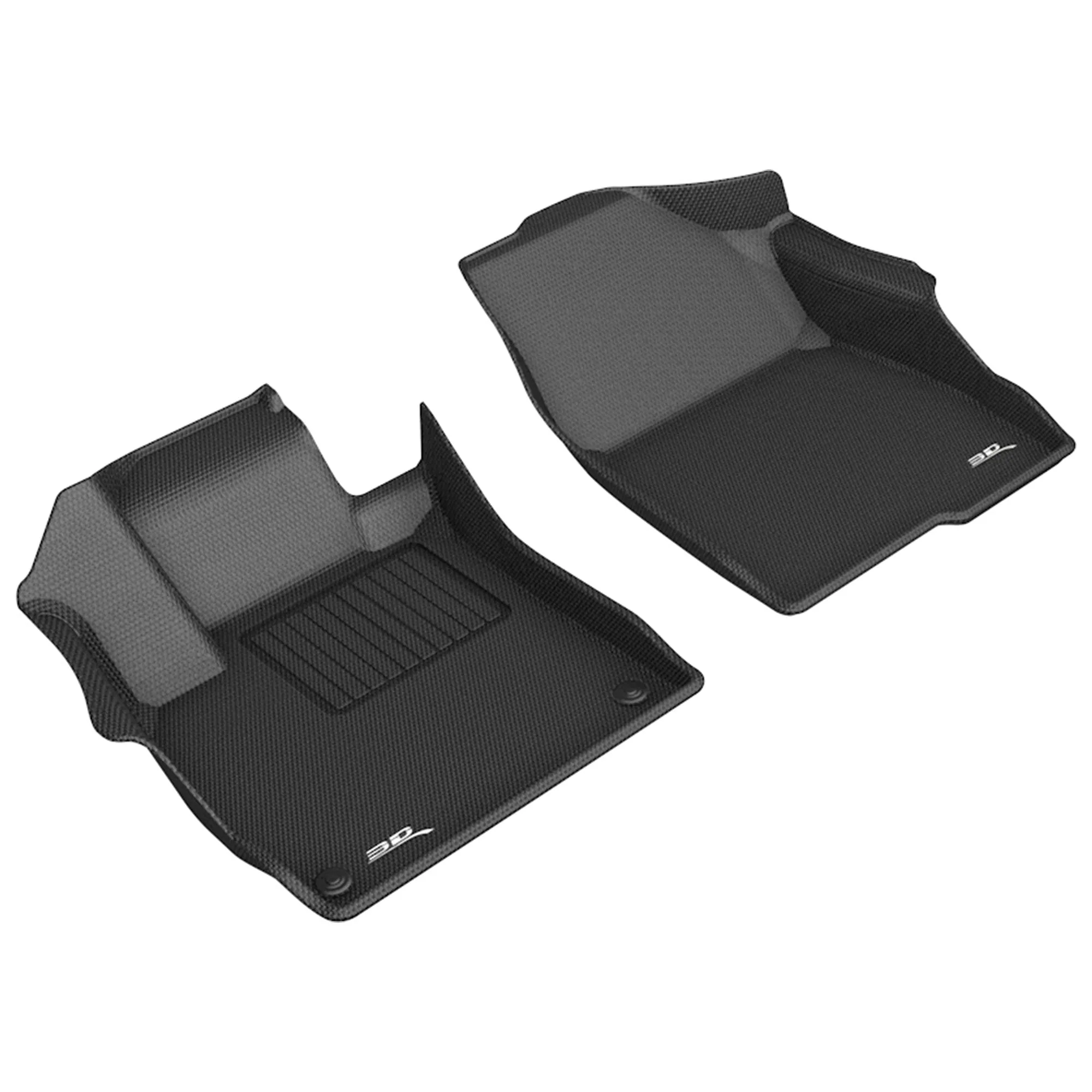 3D MAXpider Kagu Series Front Row Floor Liner Set, 2018-2021 Honda Accord