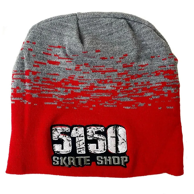 5150 Skate Shop Static No Collar Beanies