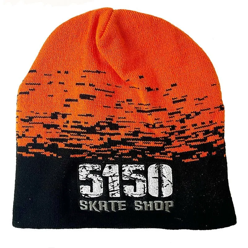 5150 Skate Shop Static No Collar Beanies