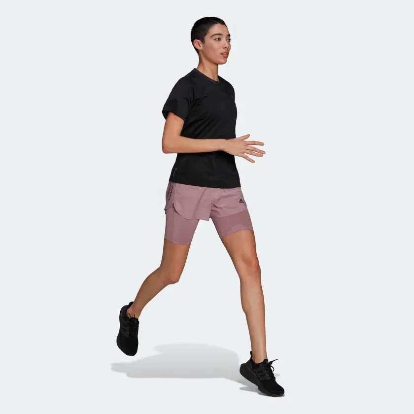 adidas Run Fast Two-in-One Women's Shorts