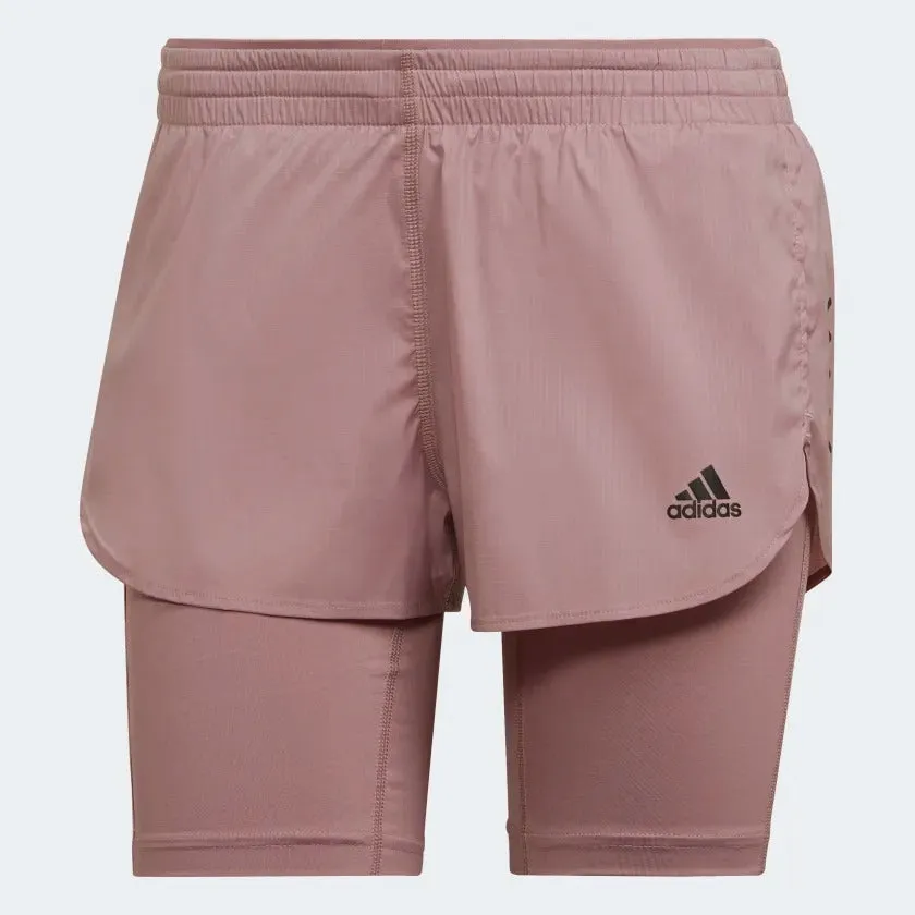 adidas Run Fast Two-in-One Women's Shorts