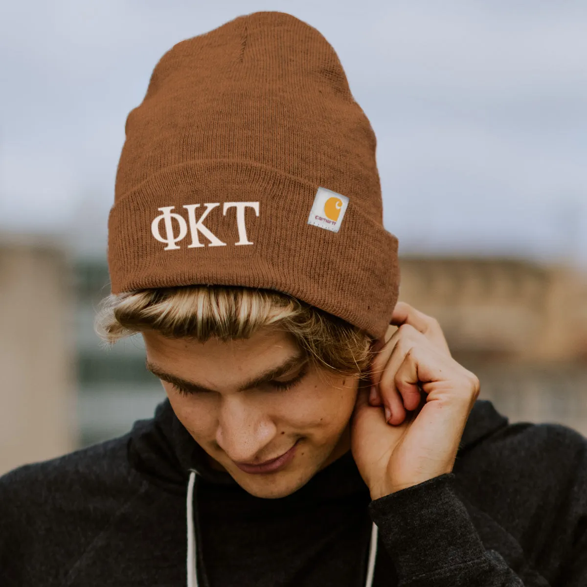 AEPi Brown Carhartt Beanie