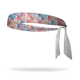 Arrowhead Wicking Tie Back Headband