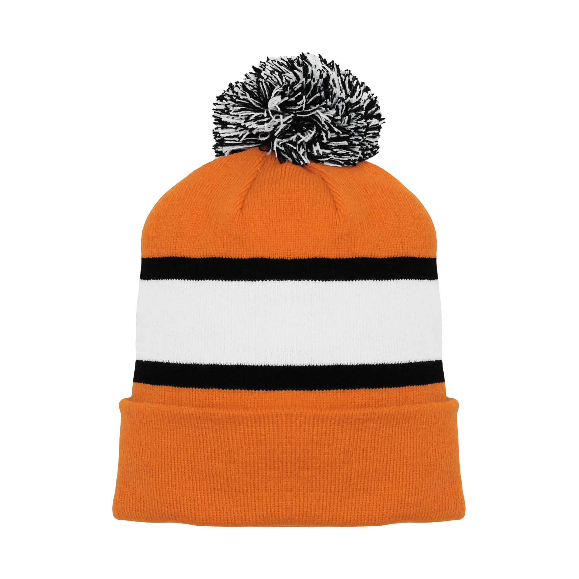 Athletic Knit (AK) A1830A-330 Adult Philadelphia Orange Hockey Toque/Beanie