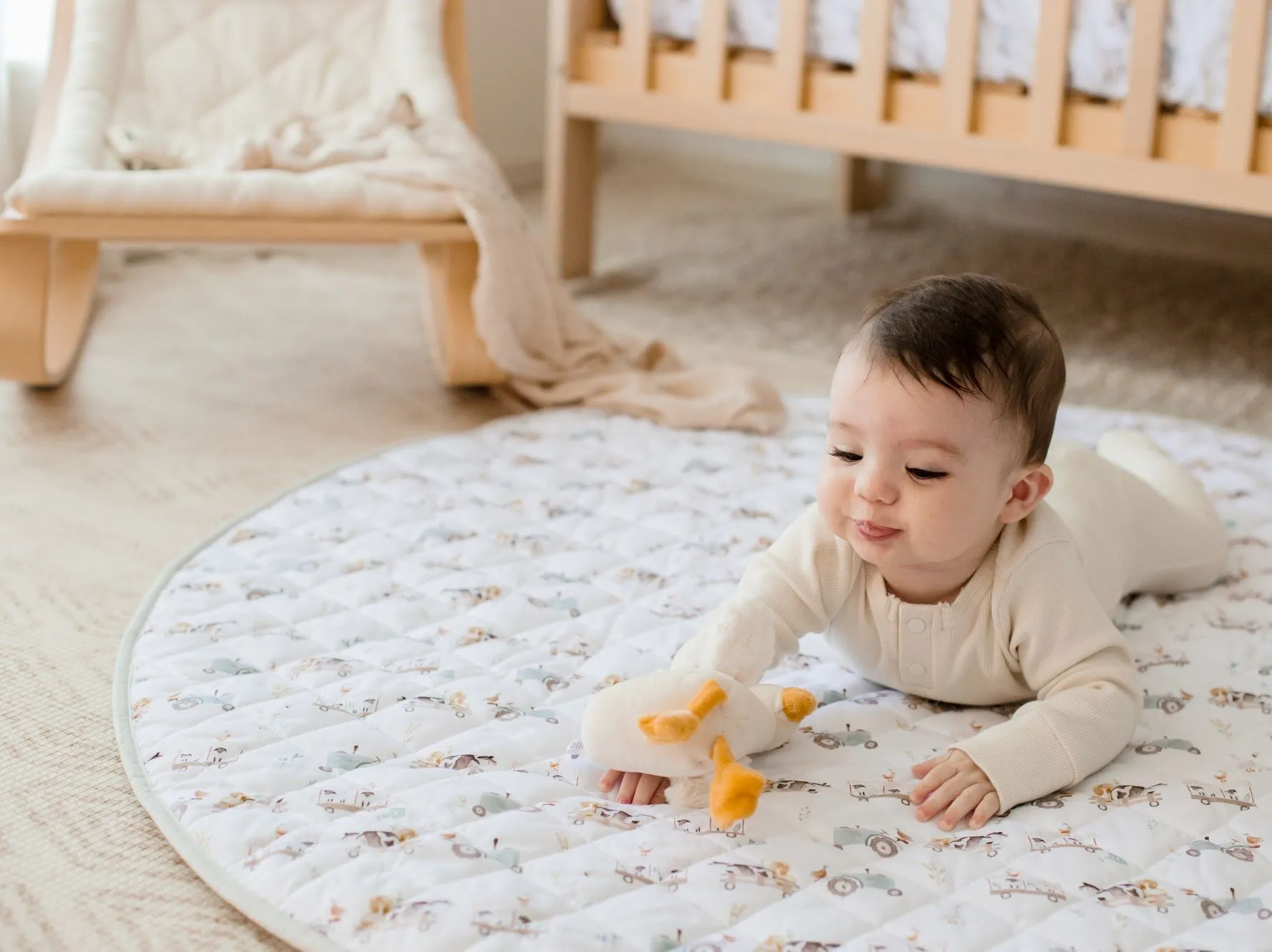 Bambella Designs Padded Waterproof Play Mat | Oakwood Farm