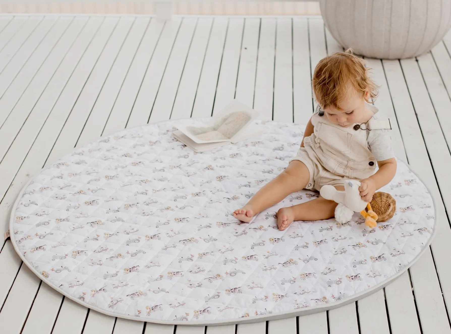 Bambella Designs Padded Waterproof Play Mat | Oakwood Farm