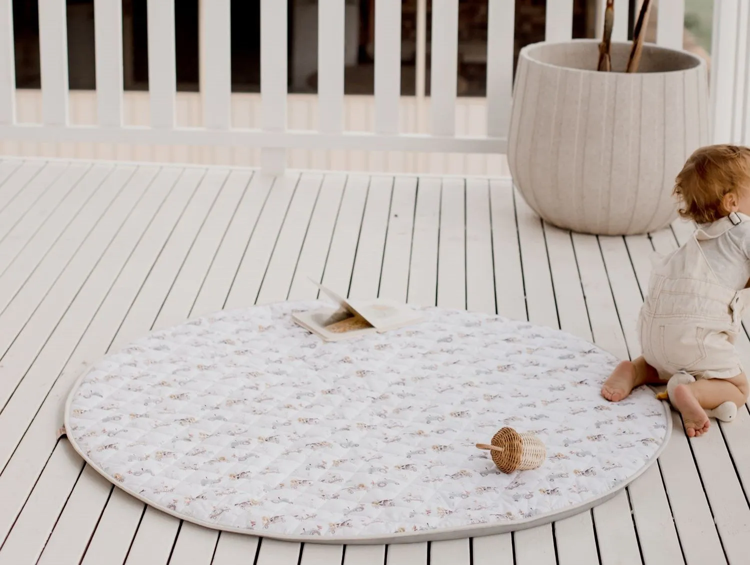 Bambella Designs Padded Waterproof Play Mat | Oakwood Farm