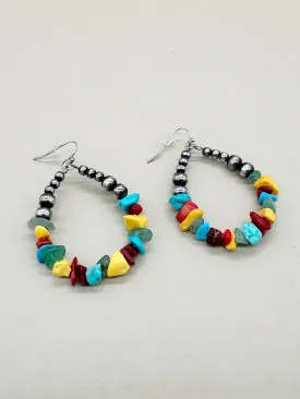 Belle Faux Navajo Multi Earrings