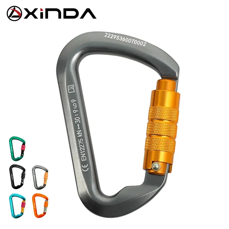 Carabiner Rock Climbing High Altitude Equipment Aluminum Alloy Safety Buckle Hook