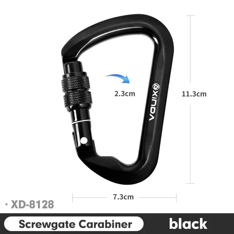 Carabiner Rock Climbing High Altitude Equipment Aluminum Alloy Safety Buckle Hook