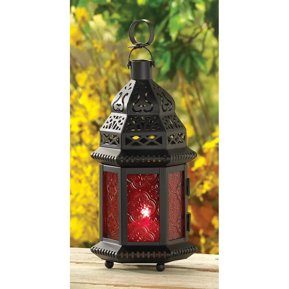 Colored Glass Lanterns (Assorted)