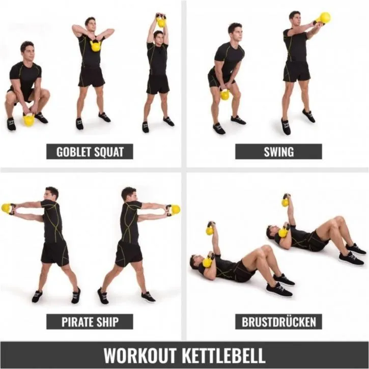 Contrast Vinyl Kettlebell 4KG