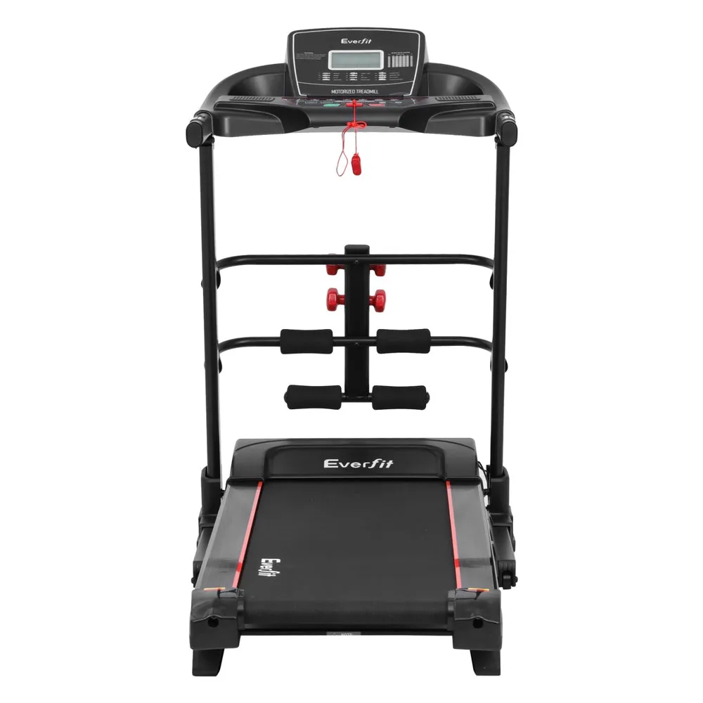 Everfit Treadmill Electric Home Gym Fitness Exercise Machine w/ Sit Up Bar 420mm