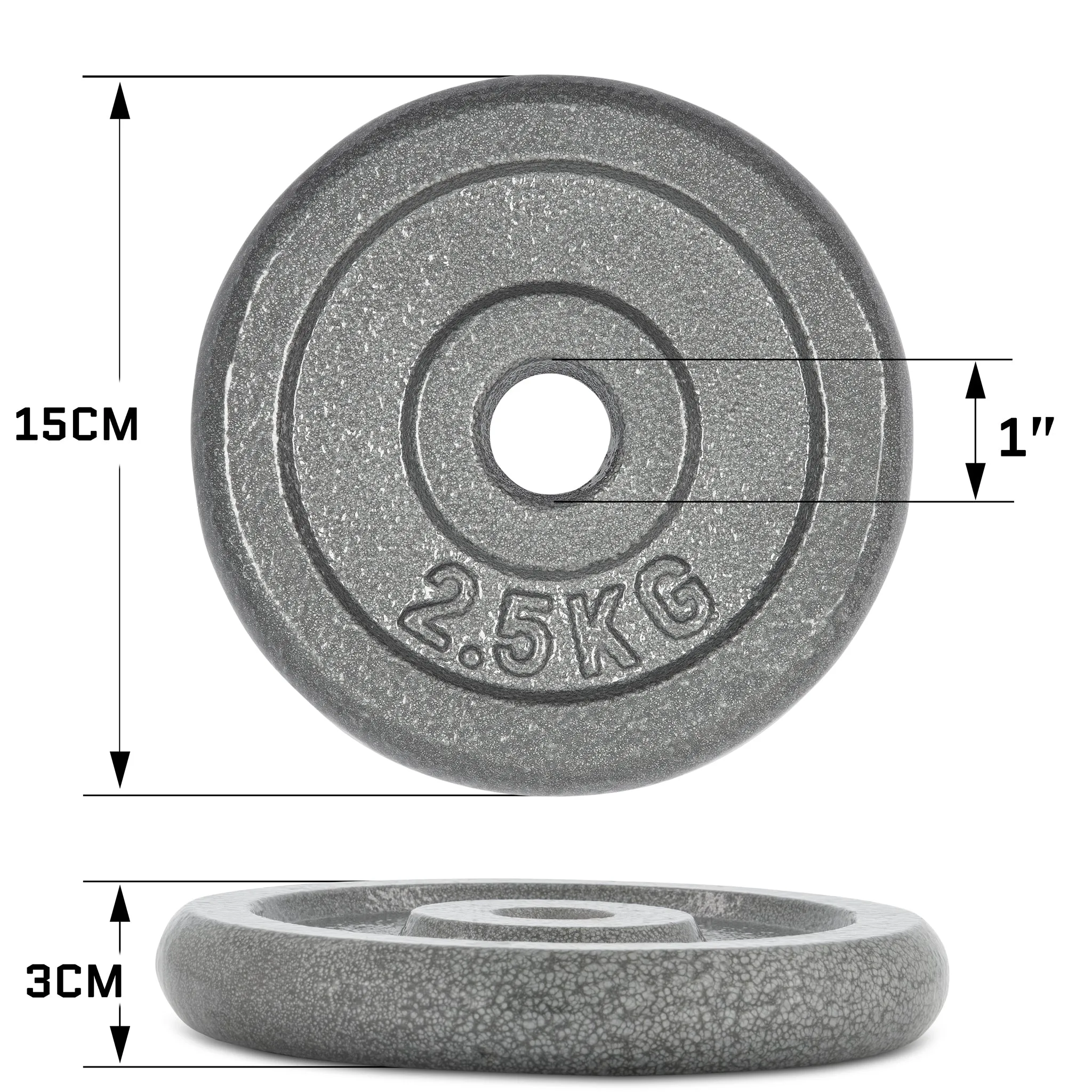 Hammerstone Iron Plates - 2.5KG