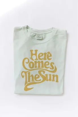 Here Comes the Sun Mineral Washed Graphic Tee