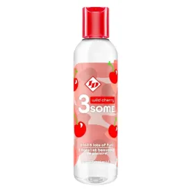 ID 3some Cherry Flavoured 3-In-1 Lubricant 118ml