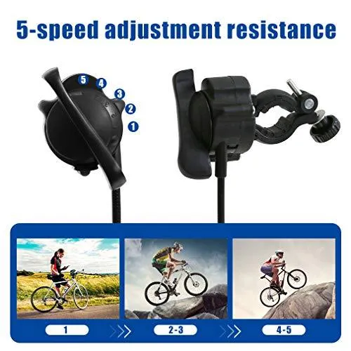 Indoor Magnetic Bike Trainer with 5 Levels Resistance