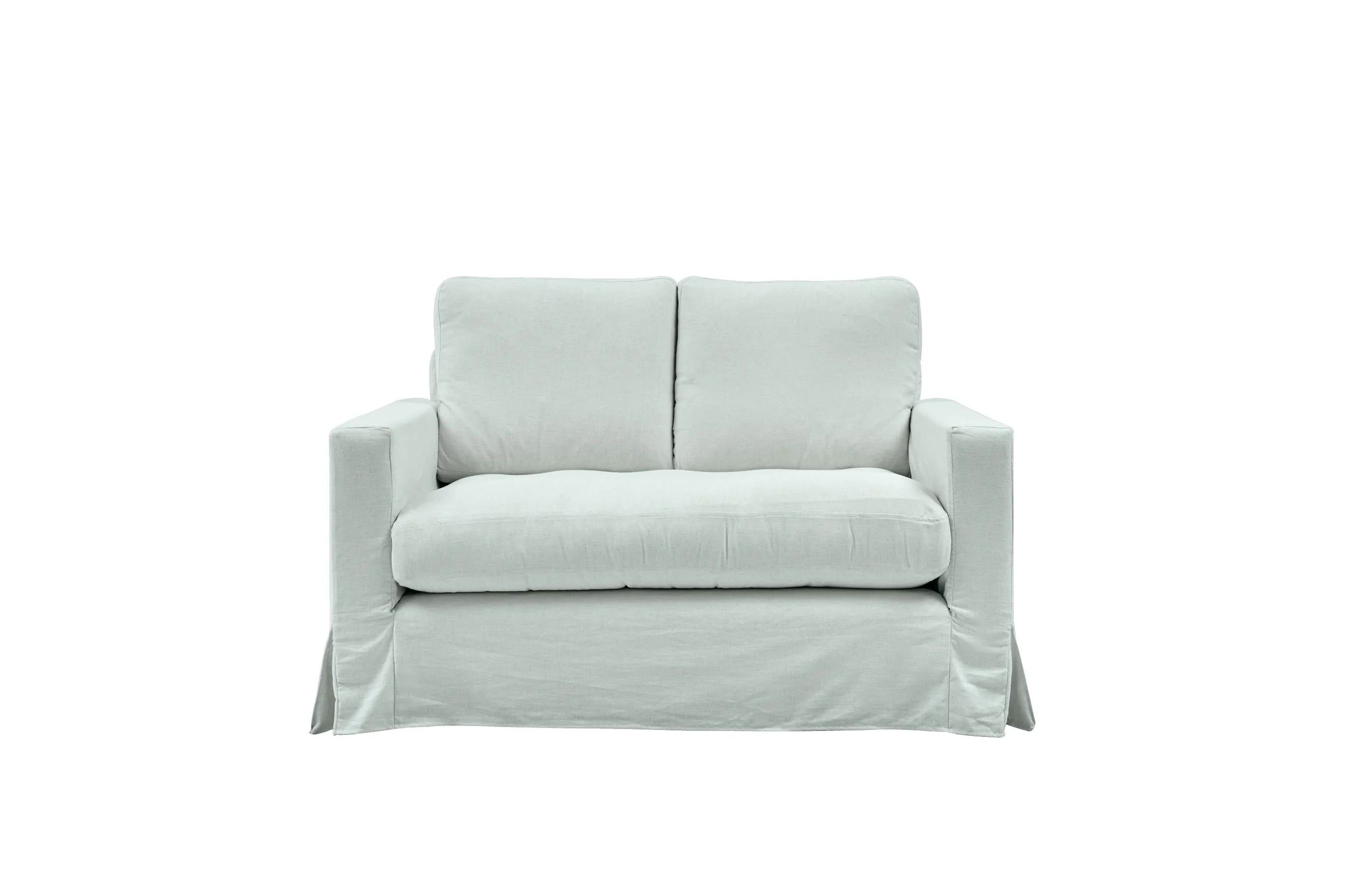 Kate | 2 Seater Extra Loose Cover | Capri Duck Egg