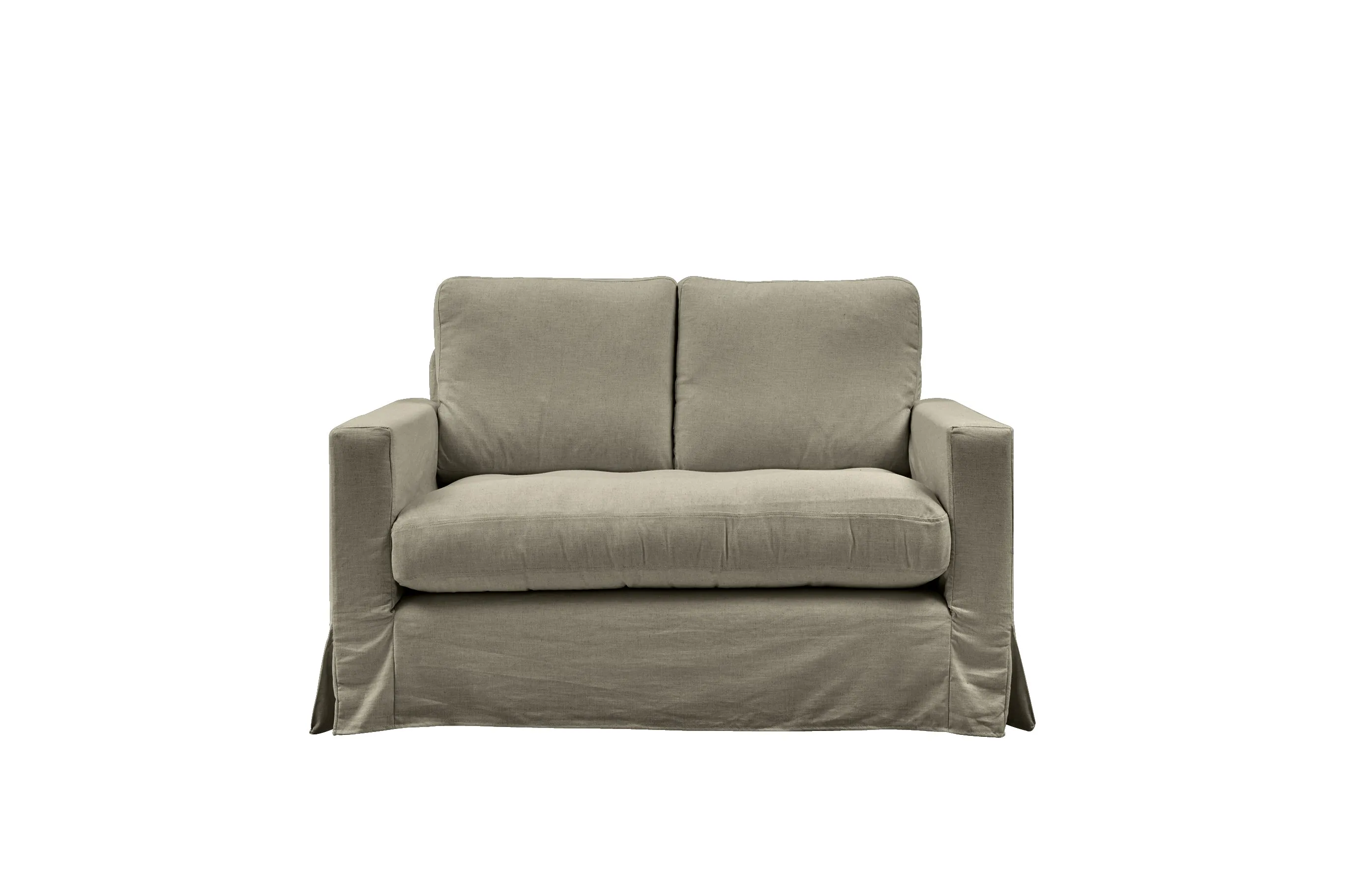 Kate | 2 Seater Extra Loose Cover | Capri Lichen