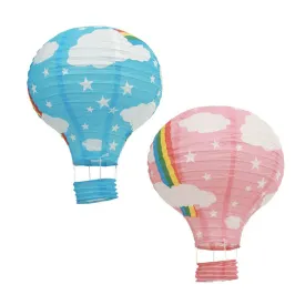 Lanterns Hot Air Multicolor