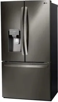 LG LRFS28XBD 28 cu.ft 3 Door French Door, Standard Depth, Ice and Water with Single Ice