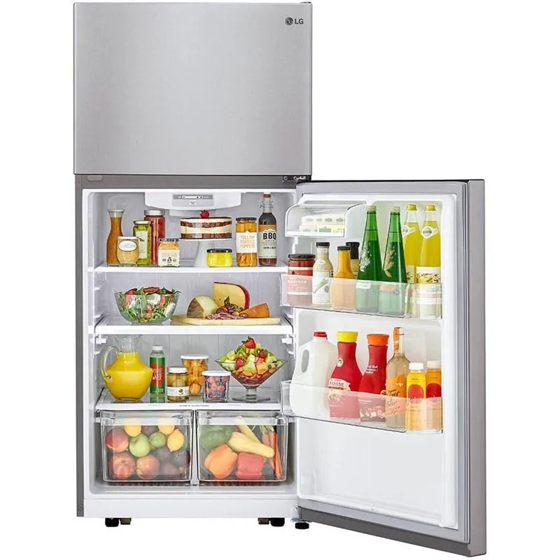 LG LTCS20020S 20 Cu. Ft. Top Freezer Refrigerator in Stainless Steel