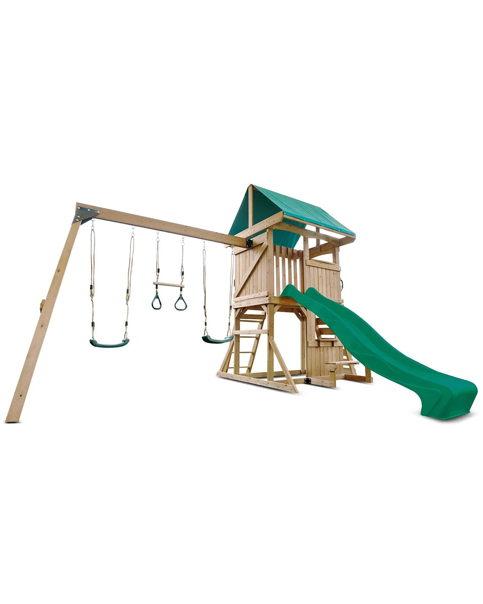 Lifespan Kids Carindale Play Centre Set with 2.2m Green Slide