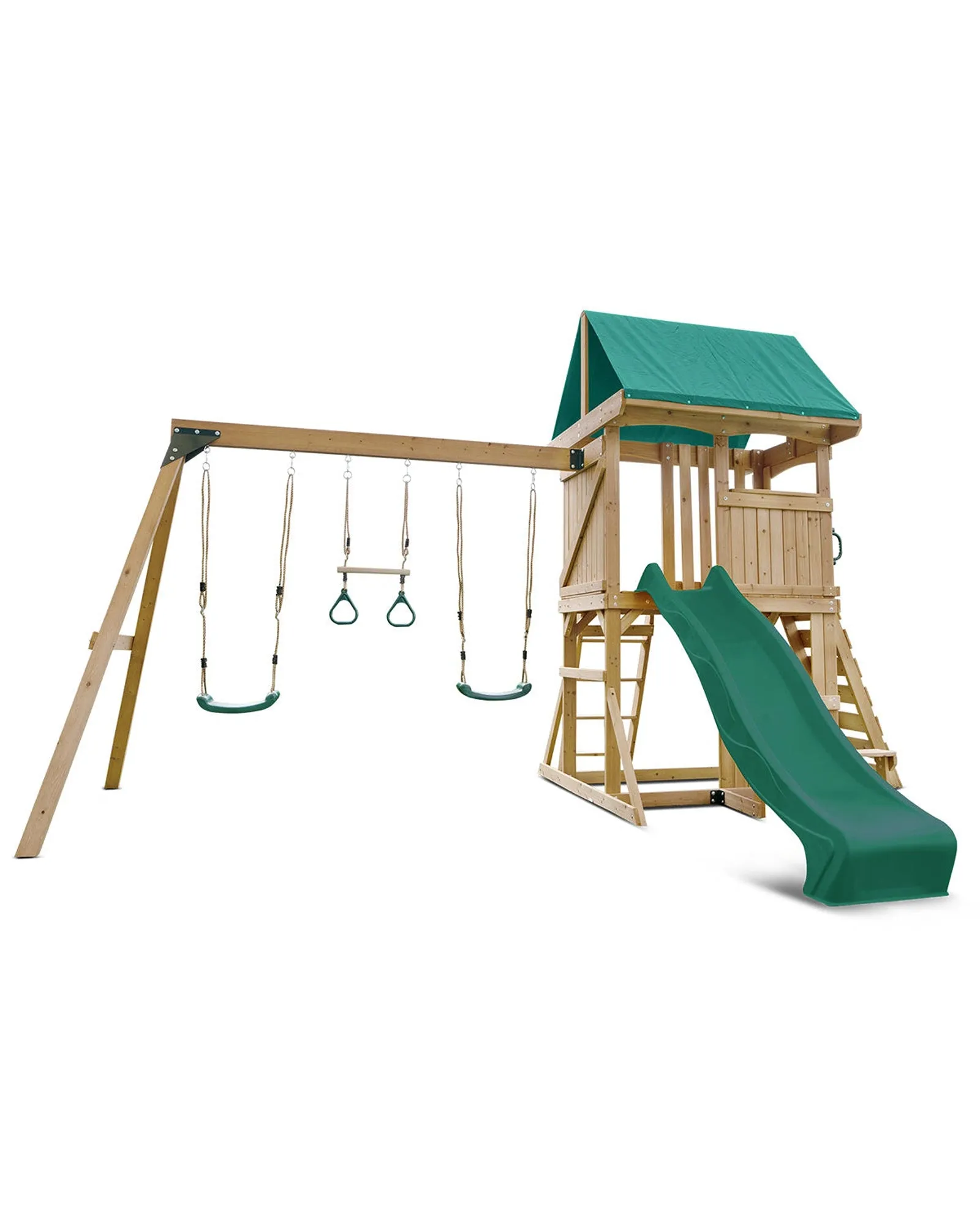 Lifespan Kids Carindale Play Centre Set with 2.2m Green Slide