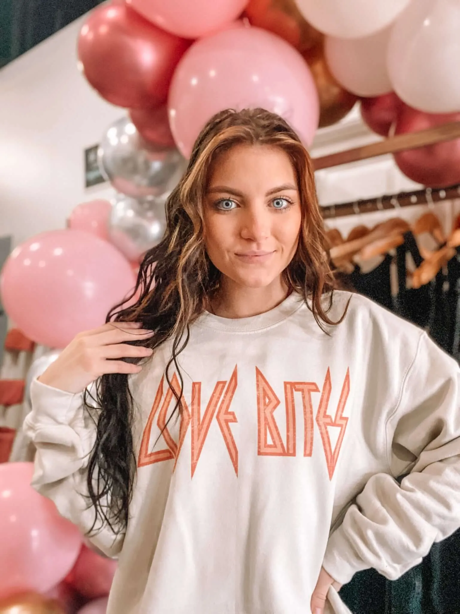 Love Bites Graphic Sweatshirt