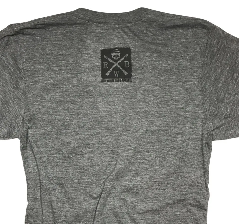 Men's Classic American CJ Tri-Blend T-Shirt (Heather Gray)