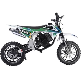 MotoTec Warrior 52cc 2-Stroke Kids Gas Dirt Bike Warrior