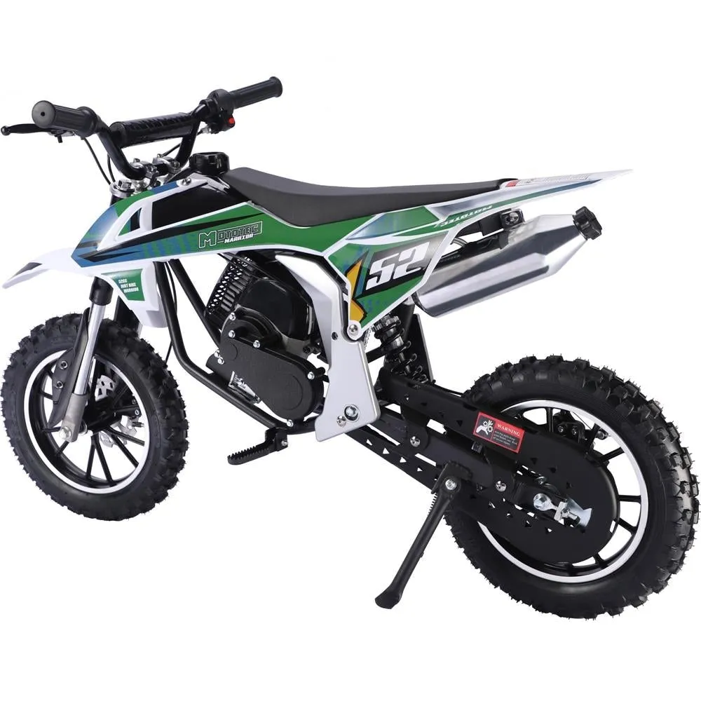 MotoTec Warrior 52cc 2-Stroke Kids Gas Dirt Bike Warrior