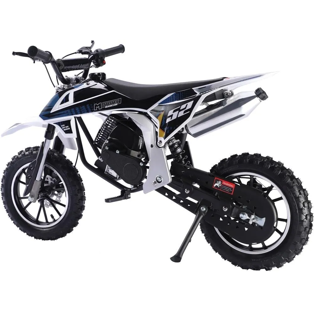 MotoTec Warrior 52cc 2-Stroke Kids Gas Dirt Bike Warrior