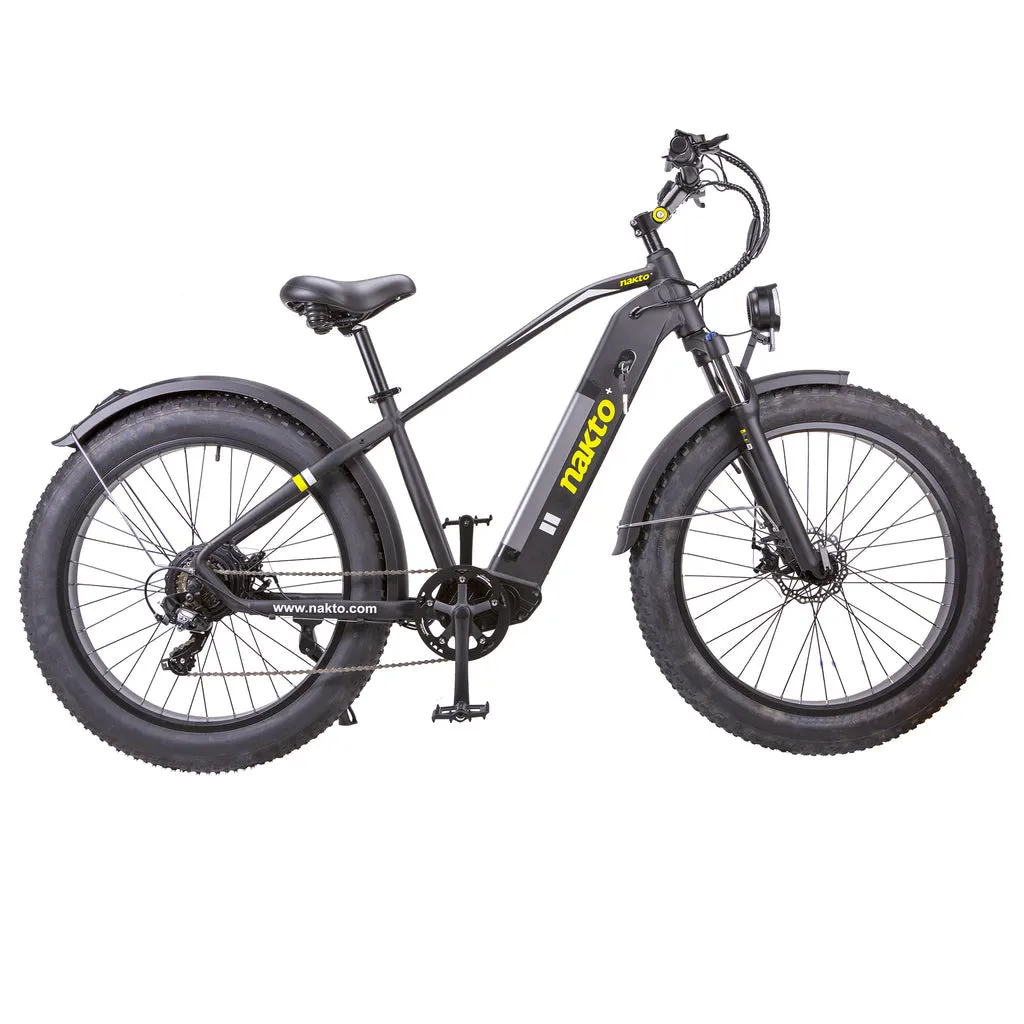 Nakto F6 1000W 48V/26Ah Fat Tire Mountain Electric Bike