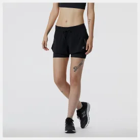 New Balance Impact Run 2 in 1 Short Women