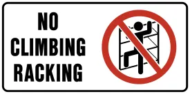 No Climbing