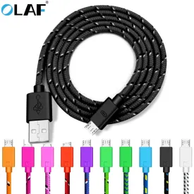 OLAF Fast Charging & Data Transfer Micro USB Cable for Samsung, Xiaomi, Huawei and more