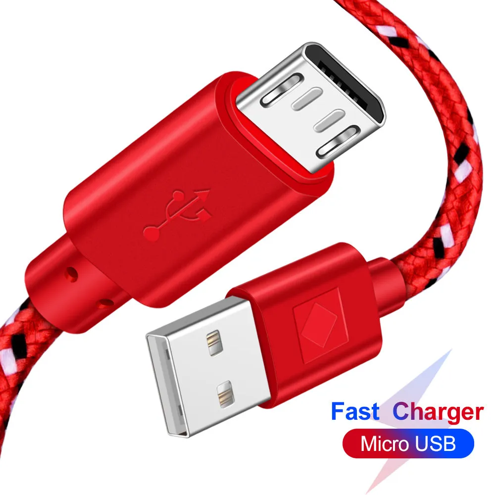 OLAF Fast Charging & Data Transfer Micro USB Cable for Samsung, Xiaomi, Huawei and more