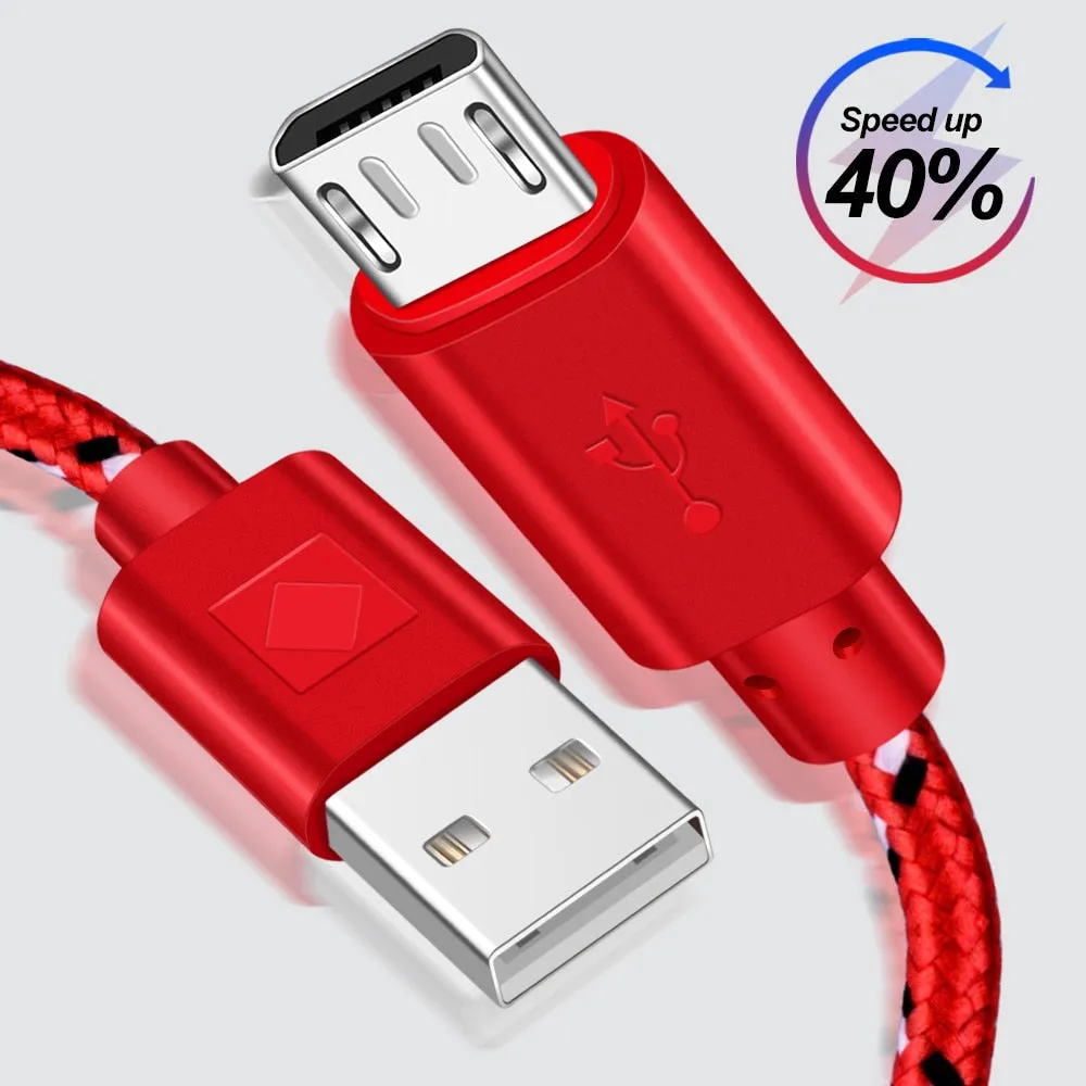 OLAF Fast Charging & Data Transfer Micro USB Cable for Samsung, Xiaomi, Huawei and more