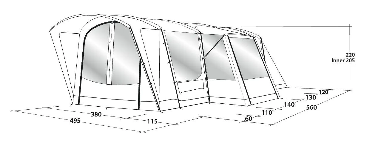 Outwell Montana 6PE Tent 2022