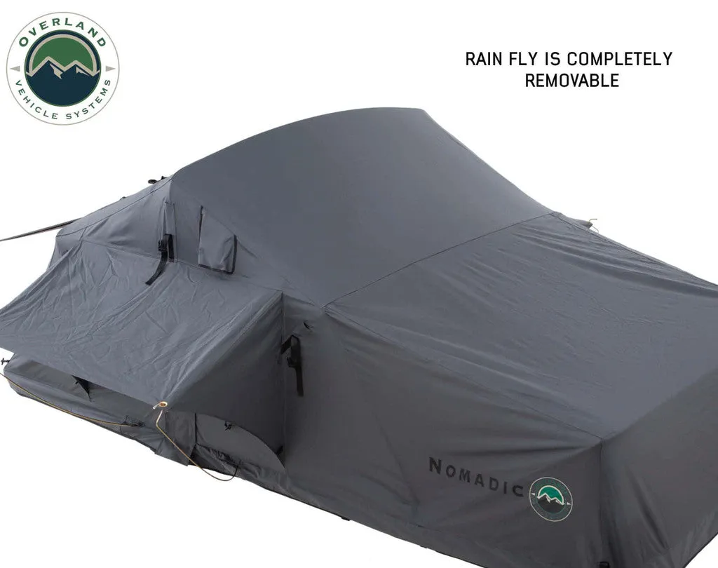 OVS Nomadic 4 Extended Rooftop Tent in Dark Gray