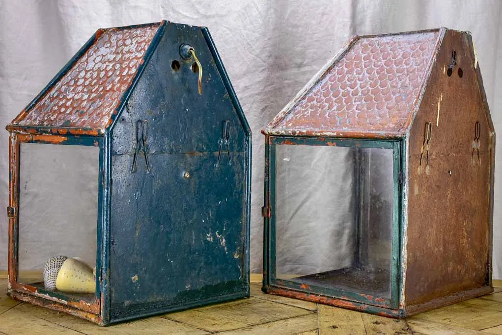 Pair of 1930's French garden lanterns