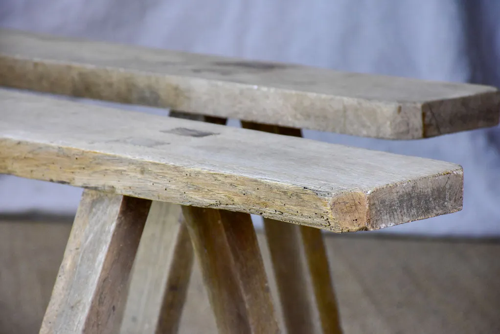 Pair of early 19th Century farm benches