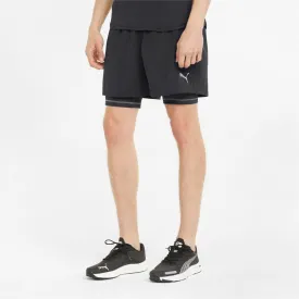 Puma Graphic 2 in 1 5" Running Shorts Men's