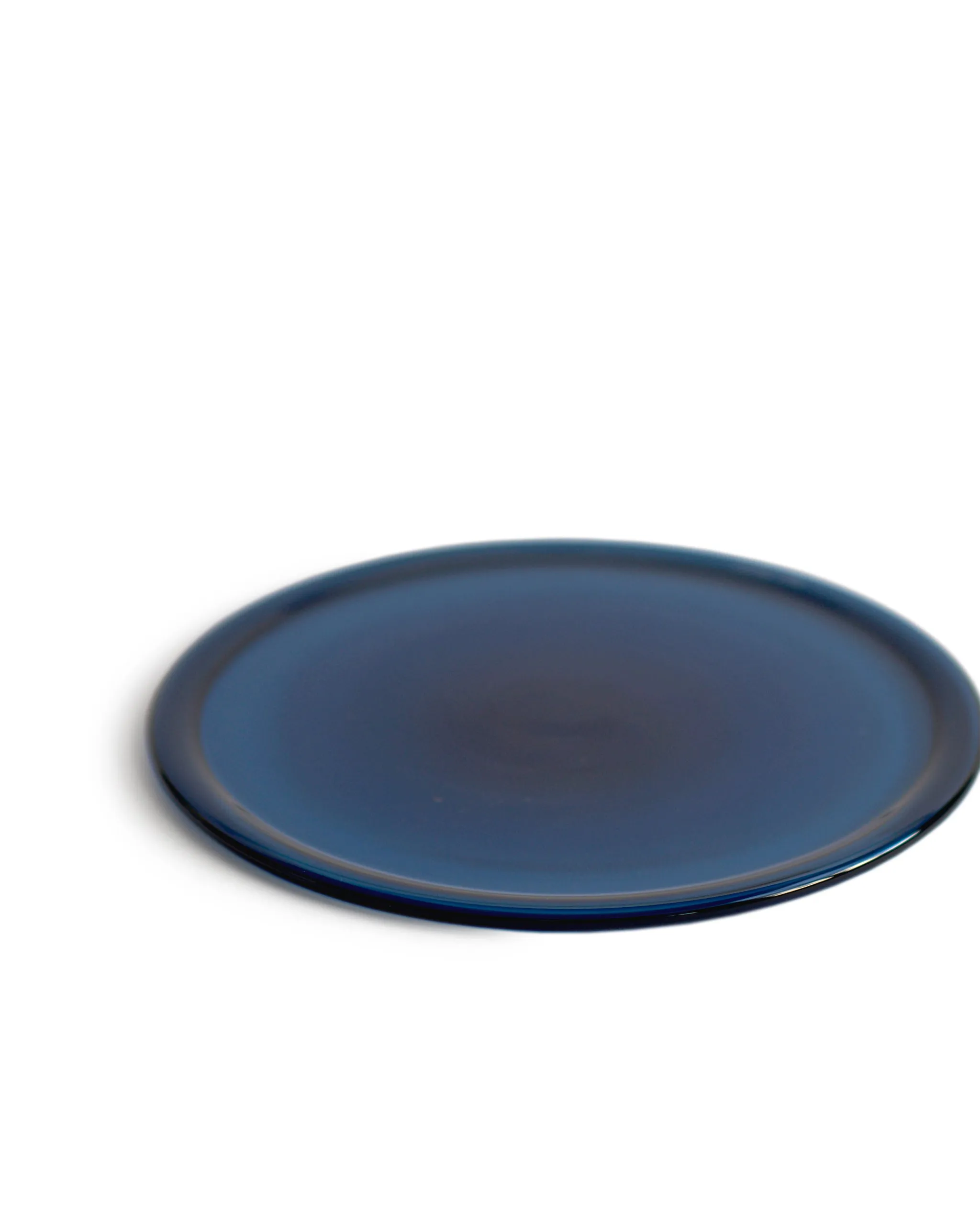 Reclaimed Blue Folded Rim Plate (OUT OF STOCK)