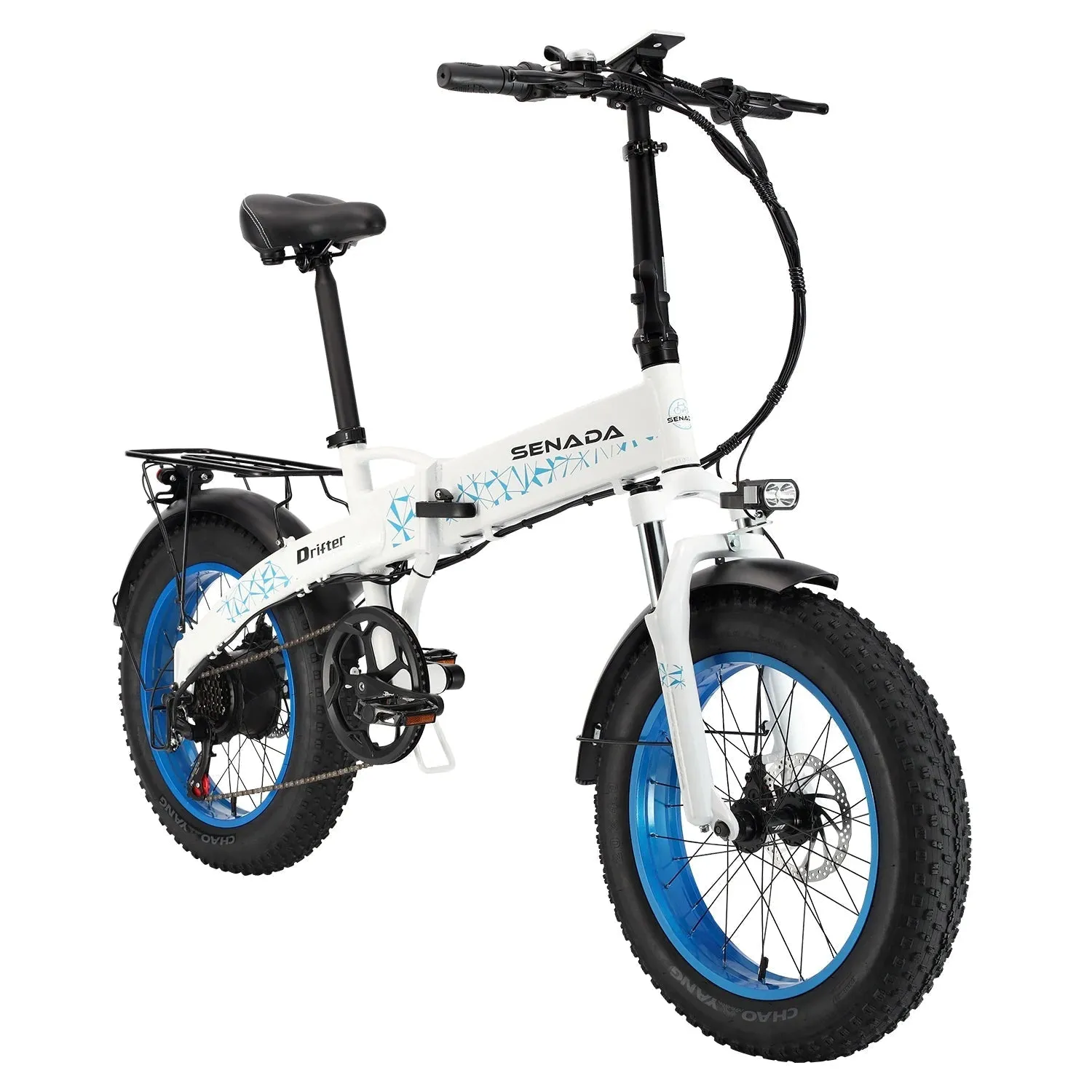 Senada Drifter 48V/12Ah 750W Folding Fat Tire Electric Bike