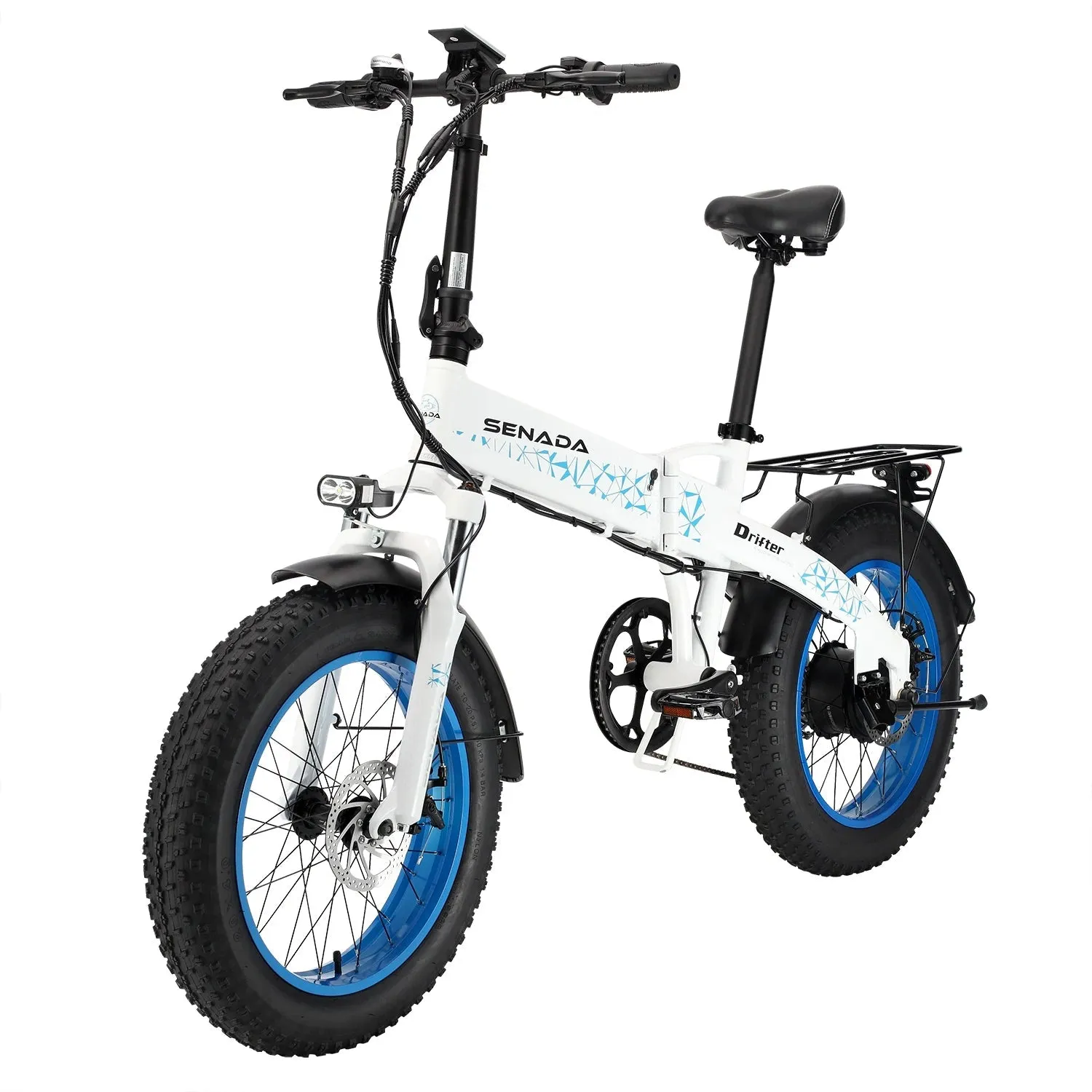 Senada Drifter 48V/12Ah 750W Folding Fat Tire Electric Bike