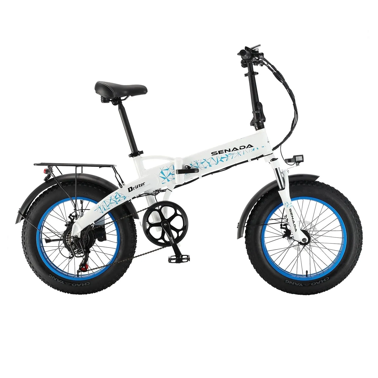 Senada Drifter 48V/12Ah 750W Folding Fat Tire Electric Bike