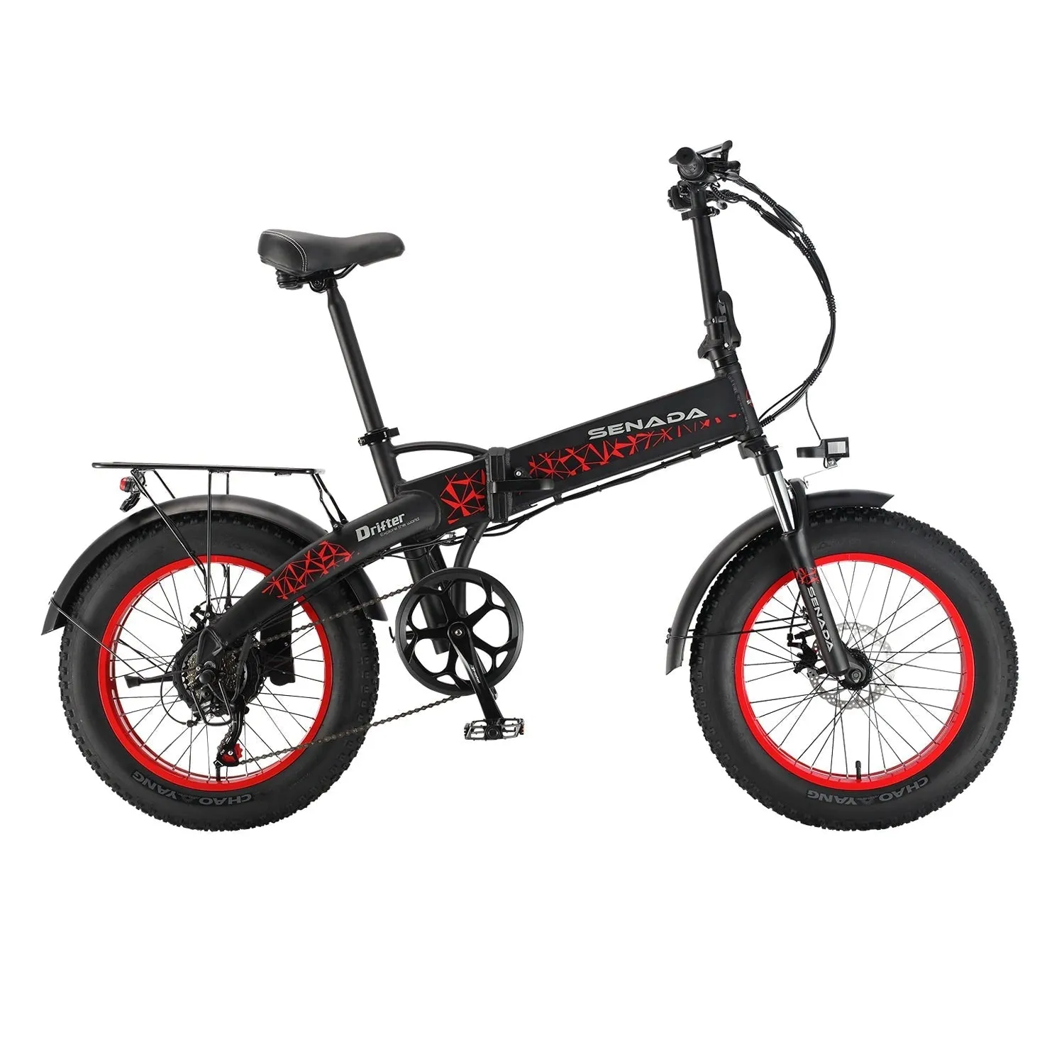 Senada Drifter 48V/12Ah 750W Folding Fat Tire Electric Bike