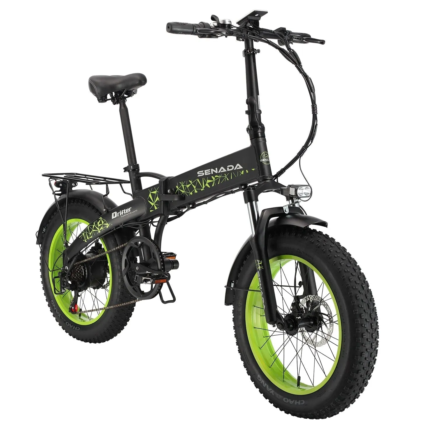 Senada Drifter 48V/12Ah 750W Folding Fat Tire Electric Bike